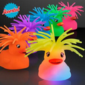 Light Up Crazy Hair Puffer Ducks